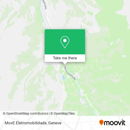 MovE Eletromobilidade map