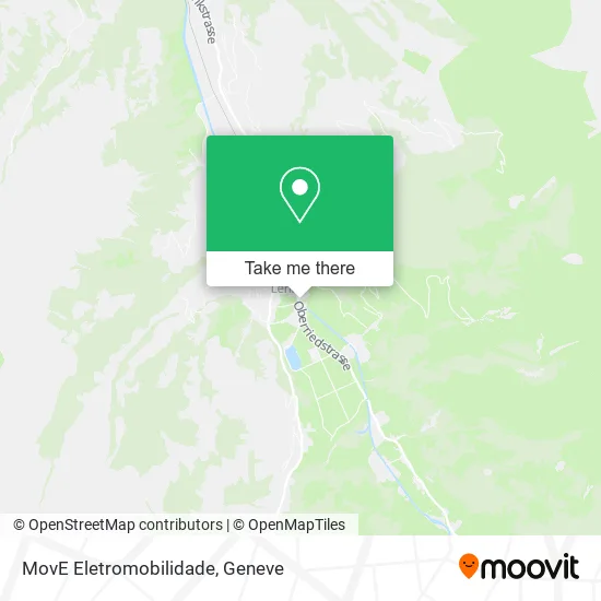 MovE Eletromobilidade map