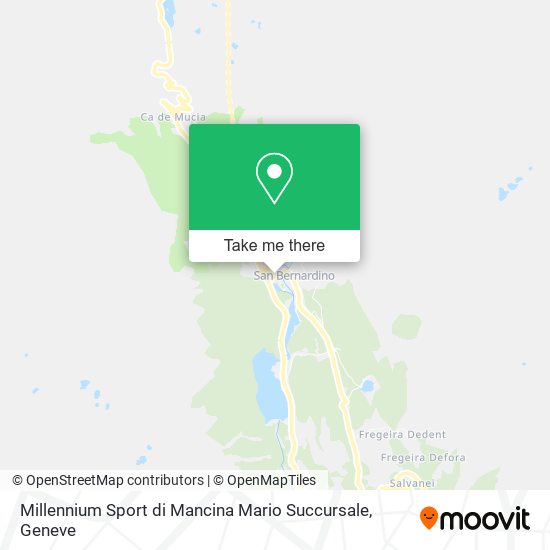 Millennium Sport di Mancina Mario Succursale map