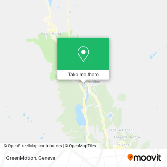 GreenMotion map