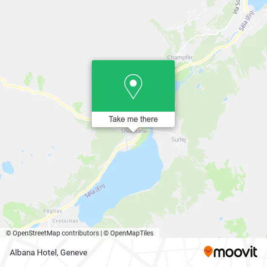 Albana Hotel map