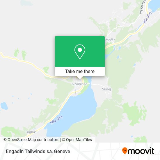 Engadin Tailwinds sa map