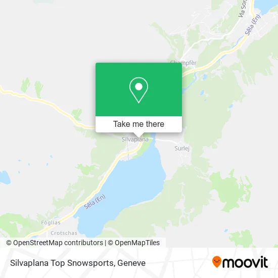 Silvaplana Top Snowsports map