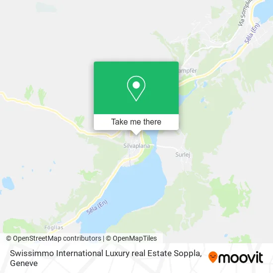 Swissimmo International Luxury real Estate Soppla map