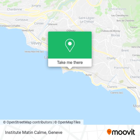 Institute Matin Calme map