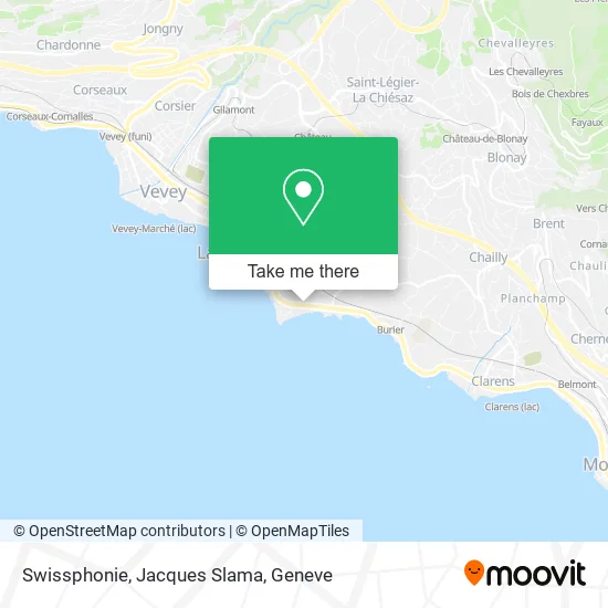 Swissphonie, Jacques Slama map