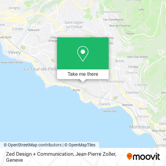 Zed Design + Communication, Jean-Pierre Zoller map