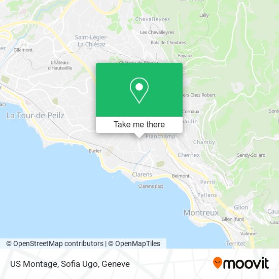US Montage, Sofia Ugo map