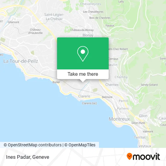 Ines Padar map