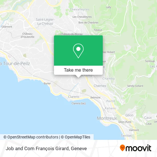 Job and Com François Girard map