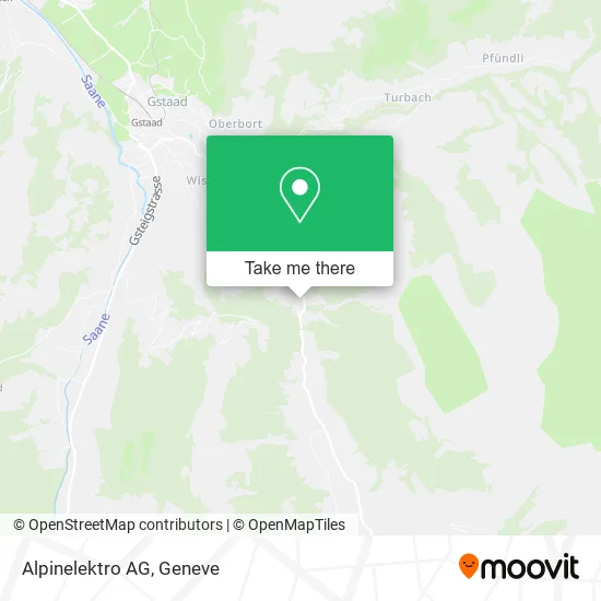 Alpinelektro AG map