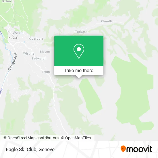 Eagle Ski Club map
