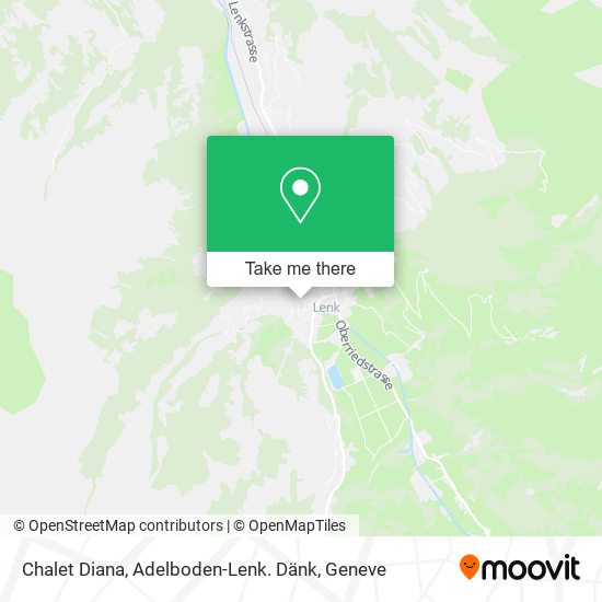 Chalet Diana, Adelboden-Lenk. Dänk map