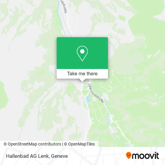 Hallenbad AG Lenk map