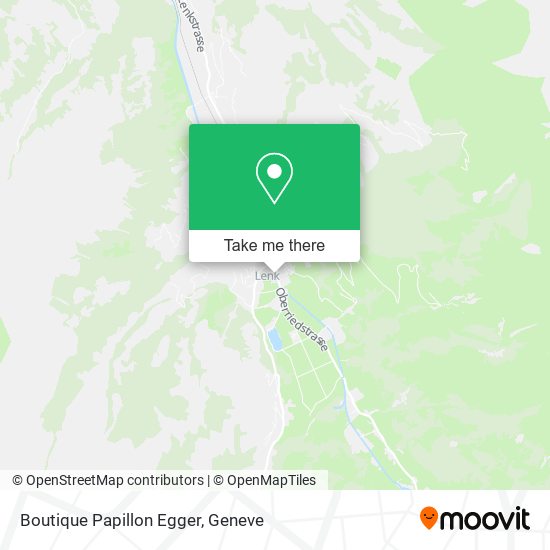 Boutique Papillon Egger map