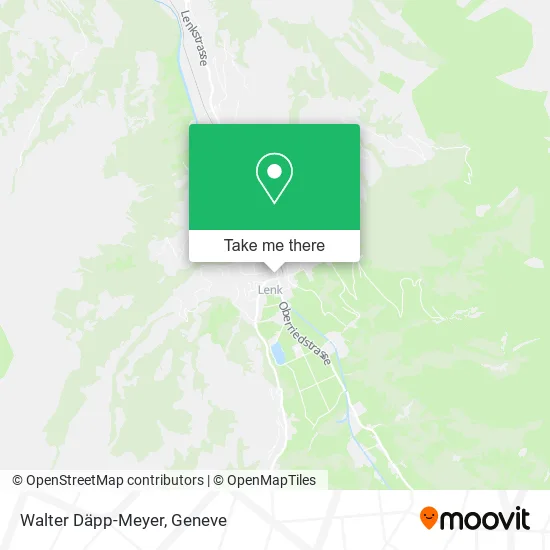 Walter Däpp-Meyer map