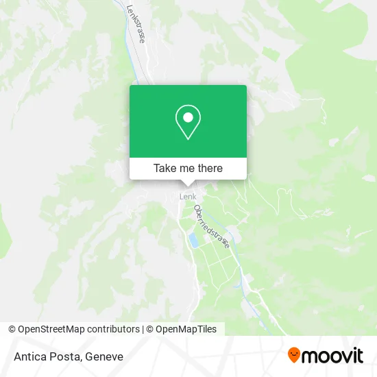 Antica Posta map