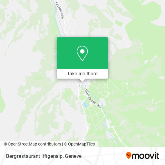 Bergrestaurant Iffigenalp map