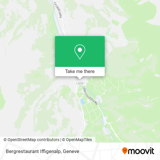 Bergrestaurant Iffigenalp map