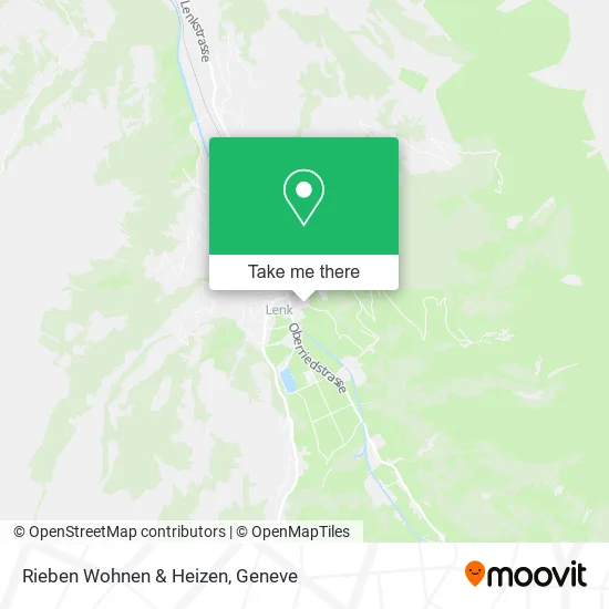 Rieben Wohnen & Heizen map