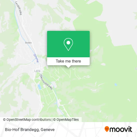 Bio-Hof Brandegg map