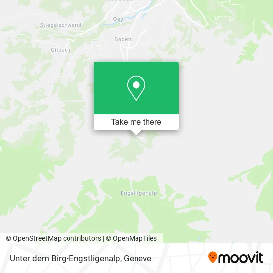 Unter dem Birg-Engstligenalp map