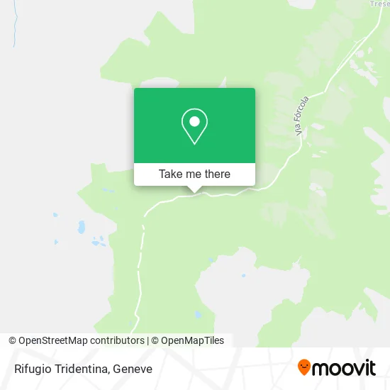 Rifugio Tridentina map