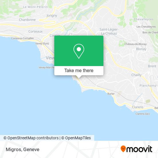 Migros map