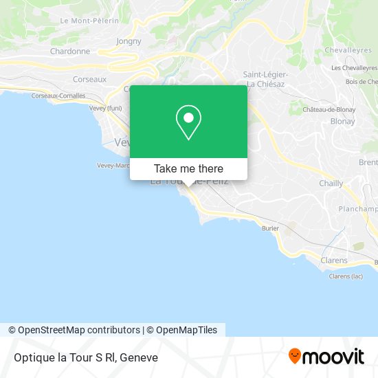 Optique la Tour S Rl map