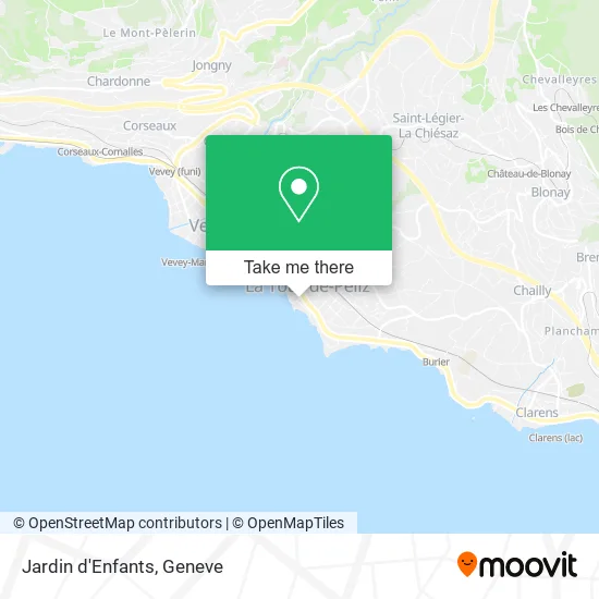 Jardin d'Enfants map