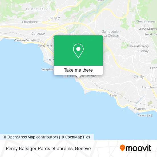 Rémy Balsiger Parcs et Jardins map