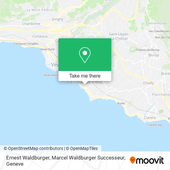 Ernest Waldburger, Marcel Waldburger Successeur map