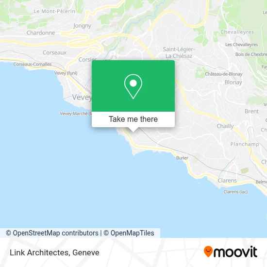 Link Architectes map