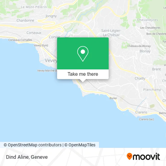 Dind Aline map