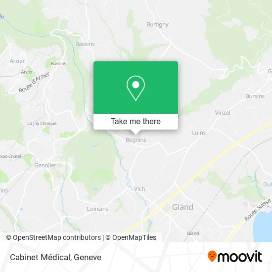 Cabinet Médical map