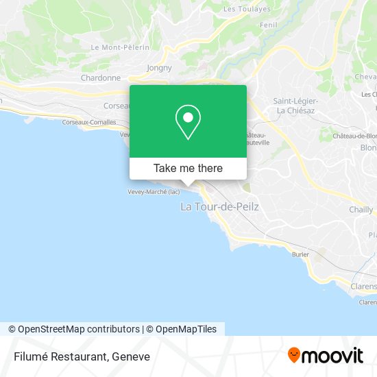 Filumé Restaurant map