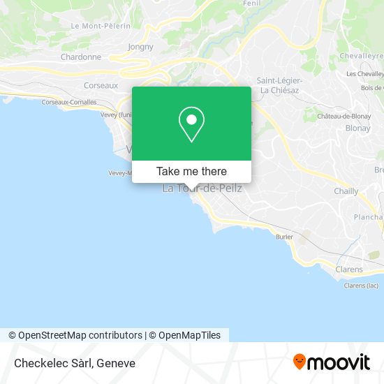 Checkelec Sàrl map