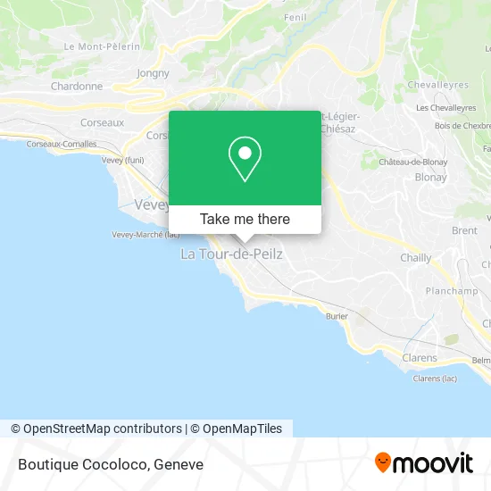 Boutique Cocoloco map