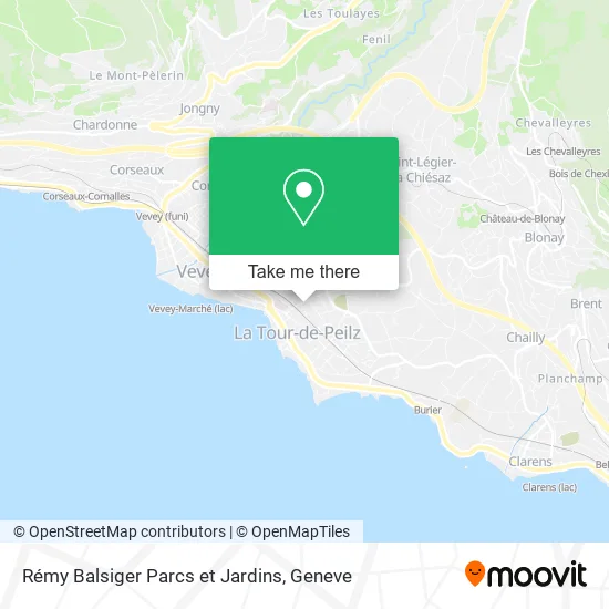 Rémy Balsiger Parcs et Jardins map