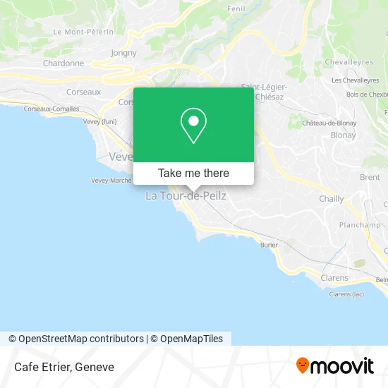 Cafe Etrier map