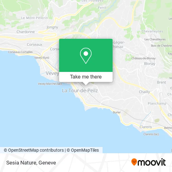 Sesia Nature map