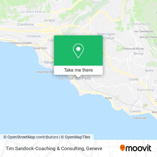 Tim Sandock-Coaching & Consulting map