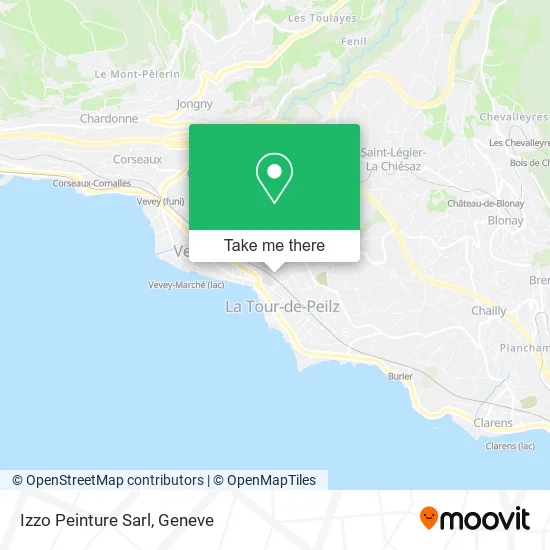 Izzo Peinture Sarl map