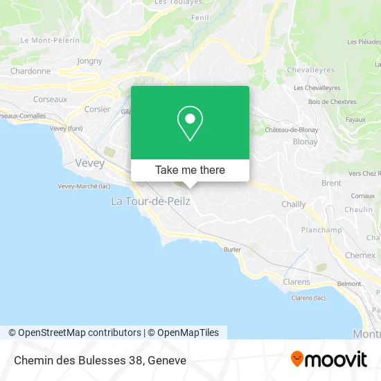 Chemin des Bulesses 38 map