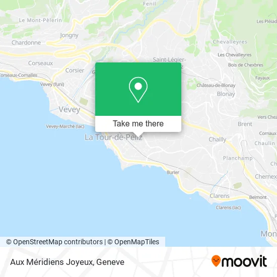 Aux Méridiens Joyeux map