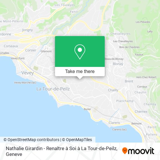 Nathalie Girardin - Renaître à Soi à La Tour-de-Peilz map