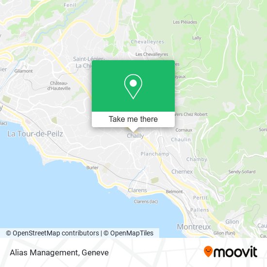 Alias Management map
