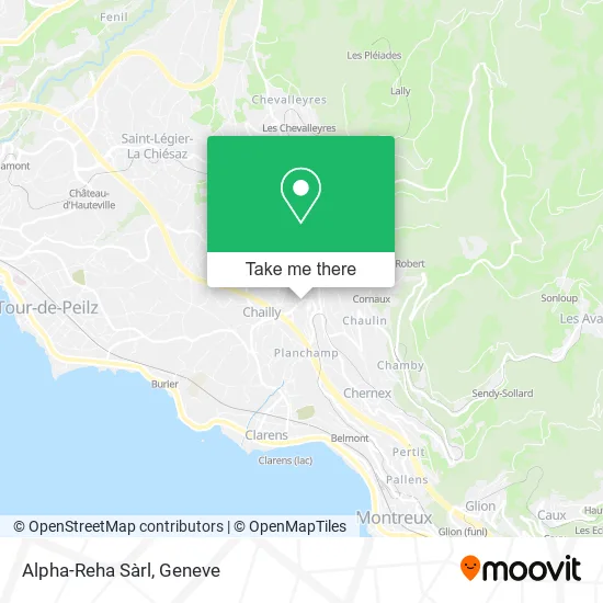 Alpha-Reha Sàrl map