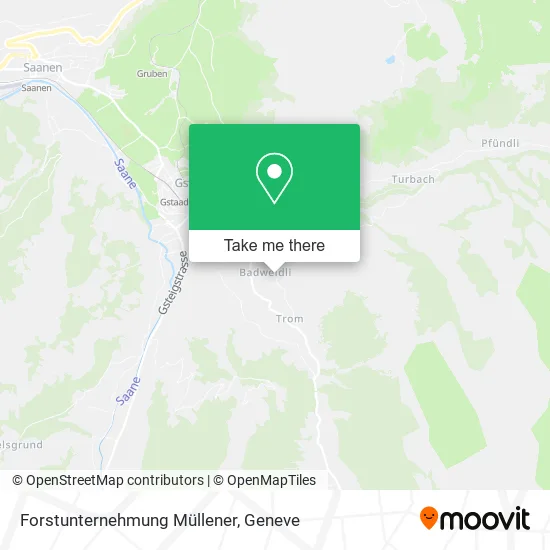 Forstunternehmung Müllener map