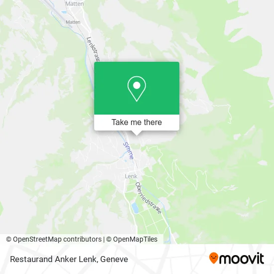 Restaurand Anker Lenk map